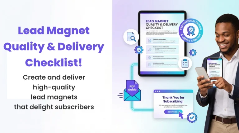LEAD MAGNET QUALITY & DELIVERY CHECKLIST