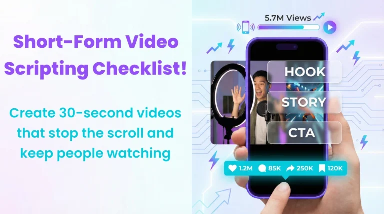 SHORT-FORM VIDEO SCRIPTING CHECKLIST
