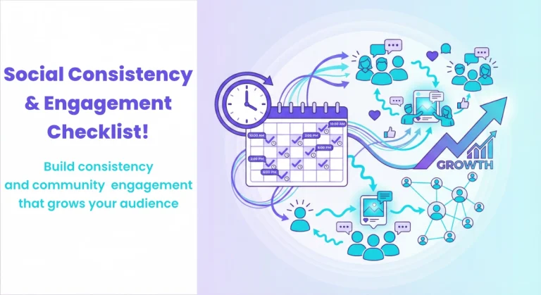 SOCIAL CONSISTENCY & ENGAGEMENT CHECKLIST