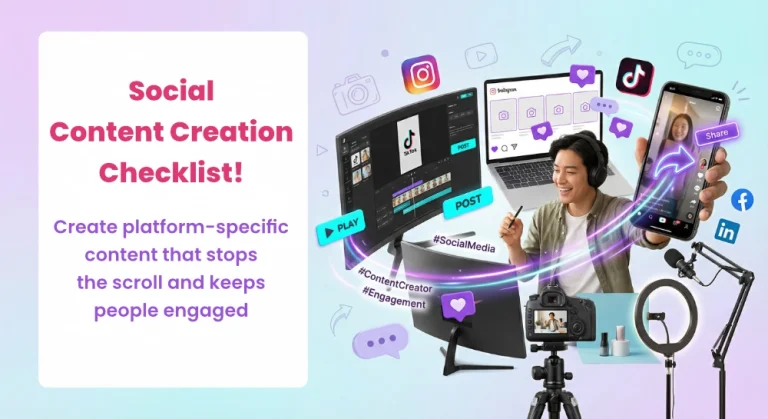 SOCIAL CONTENT CREATION CHECKLIST