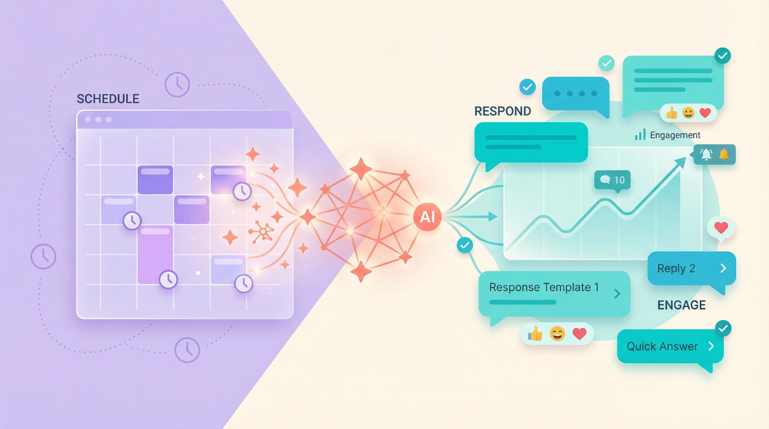 How to Create AI Engagement Schedules & Templates