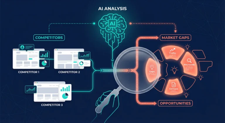 How to Analyze Competitors & Identify Market Gaps Using AI