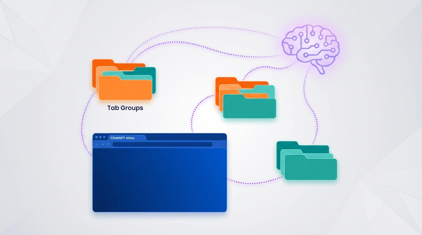 ChatGPT Atlas Adds Tab Groups, Smarter Search