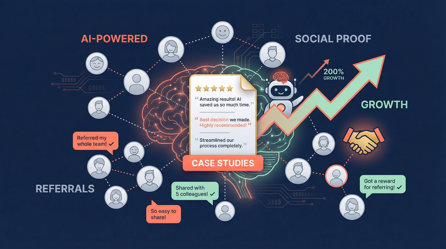 How to Build Case Studies & Referral Campaigns Using AI