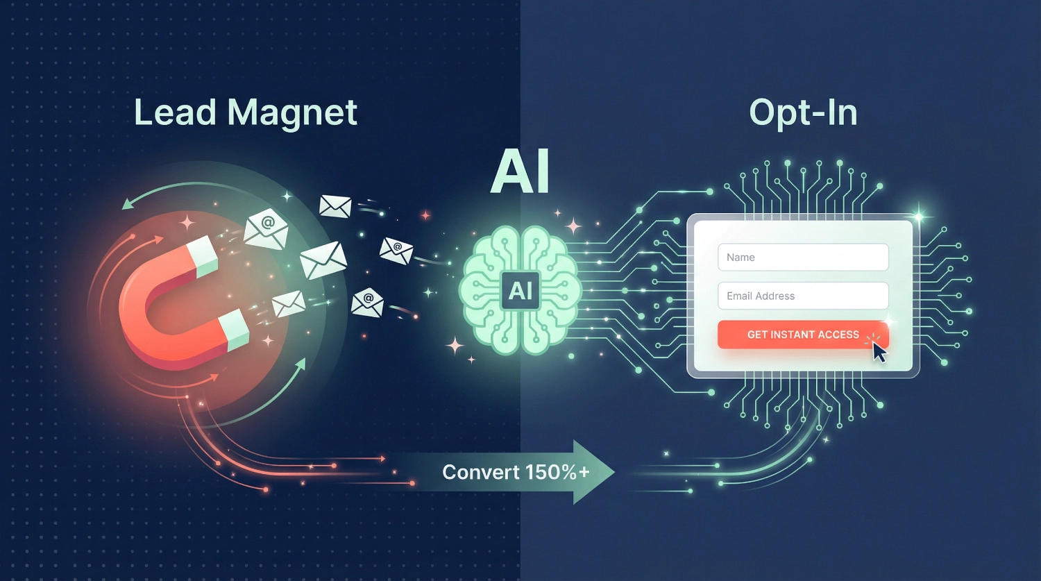 How to Design Lead Magnets & Opt‑In Pages Using AI