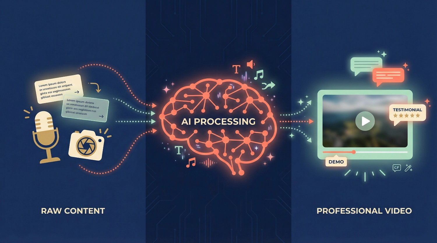 How to Produce Testimonial & Demo Videos Using AI