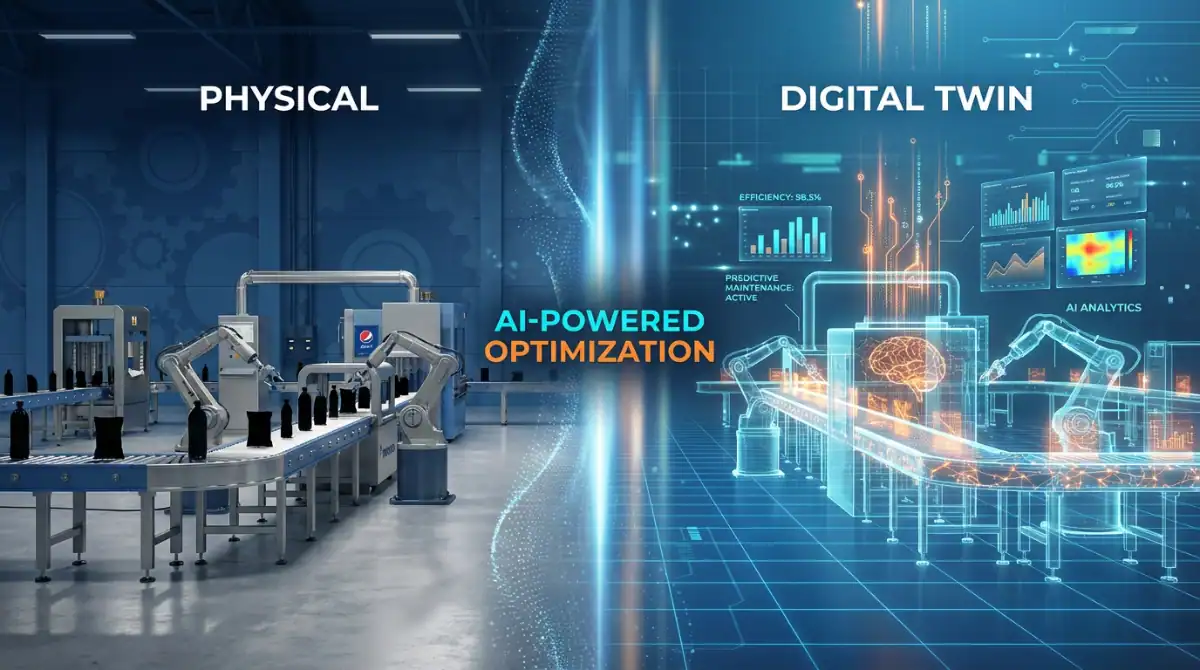 PepsiCo Transforms Factory Design with AI Digital Twins
