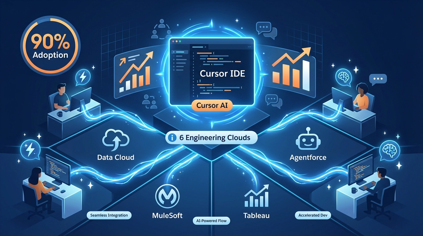 90% of Salesforce Engineers Use Cursor Daily
