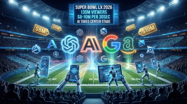 AI Startups Spend Big on Super Bowl Ads Alongside Tech Giants