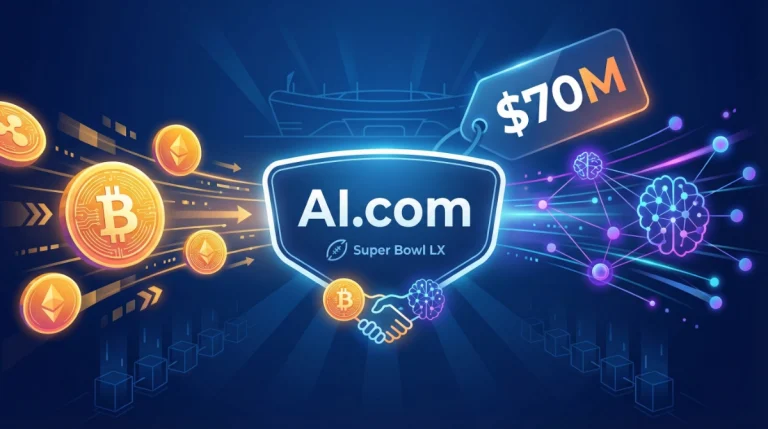 Crypto.com CEO Pays $70M for AI.com, Bets Big on Agents